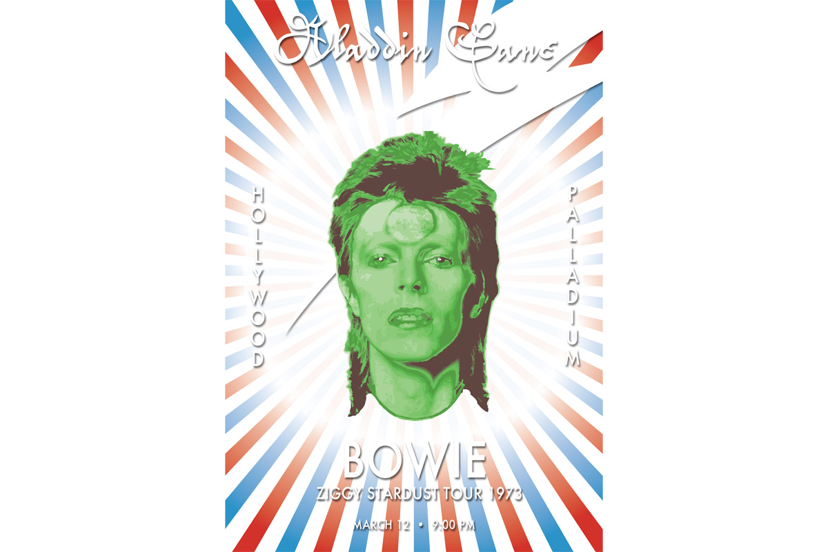 David Bowie/Aladdin Sane Poster